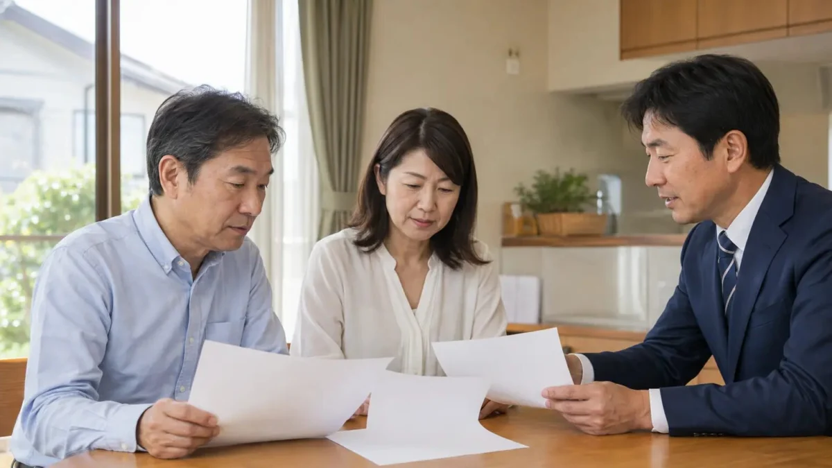 【危険】別府市の住宅の売却査定を不動産担当者へ相談する家族