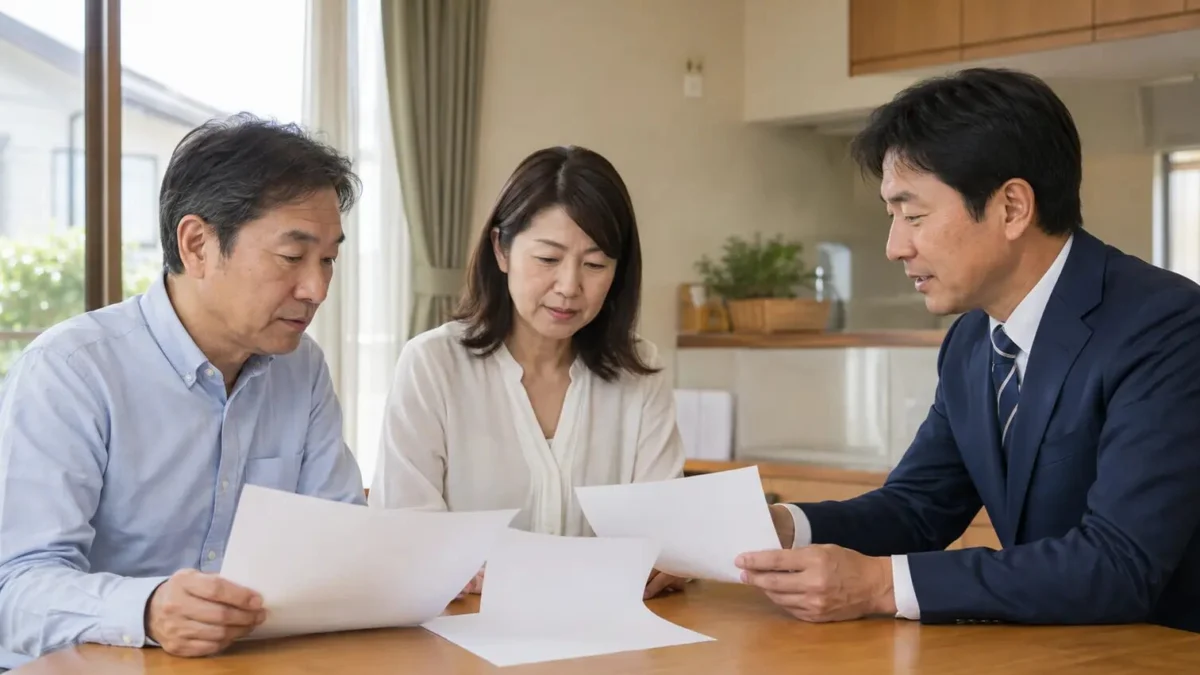 年最新版】太宰府市の住宅の売却査定を不動産担当者へ相談する家族