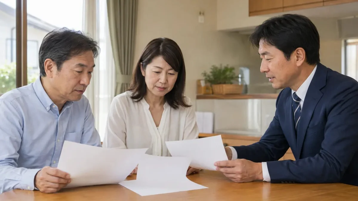 年最新版】宗像市の住宅の売却査定を不動産担当者へ相談する家族